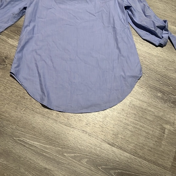 Aritzia Babaton Malik Off Shoulder Pin Striped Top - Picture 9 of 11